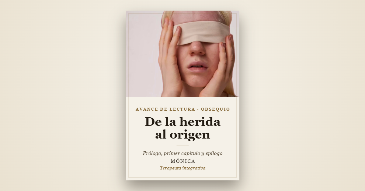 De la Herida al Origen — portada del libro